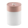 thumbnail image 1 of Small Humidifier, Cool Mist Humidifier, Silent Mini Humidifier for Bedroom Nursery Office and Indoor Plants, Compact Portable White and Pink Plastic Design, 1 of 6