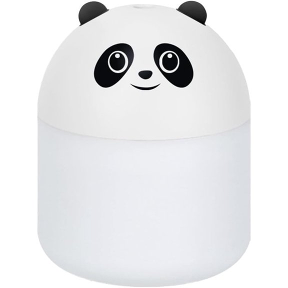 Small Humidifiers for Bedroom,250ml Easy To Fill & Clean,Quiet Ultrasonic Mini Humidifier with 2 Mist Modes and Color Nightlight,Auto Shut-Off Air Humidifier for Indoor Home Plants Nursery