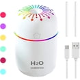 thumbnail image 1 of Small Humidifiers for Bedroom,Mini Humidifier,Desk Humidifier,Portable Humidifiers,Small Humidifier,Car Travel Humidifier 400ml Night Light 3 Mist Modes Cool Mist Super Quiet USB(Blue), 1 of 6