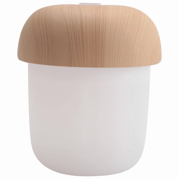 Small Humidifiers for Bedroom - 400ML Mini Desk Personal Humidifier, Portable Cool Mist Humidifiers for Room Baby,1 * humidifier,Wood Color
