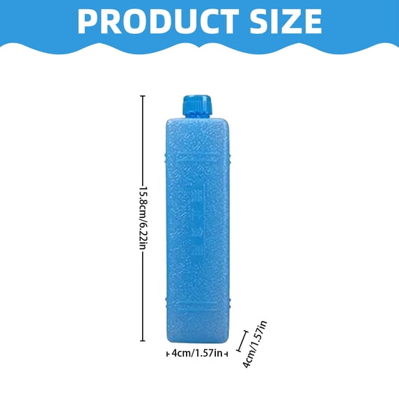 Small Ice Pack Of 4 Ice Packs Home Conditioning Fan Universal Ice Box Reusable Freezer Board Thin Ice Packs Ultra Long Storage Leak Proof Stable Crystal Particles Expandable For Travel Beach Care