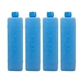 thumbnail image 1 of Small Ice Pack | Pack Of 4 Ice Packs For Cool Bag | Thin Ice Packs For Cool Boxes | Home Air Conditioning Fan Ice Box | Reusable Freezer Board For Travel On The Beach(Blue,1.57x1.57x6.22"), 1 of 7