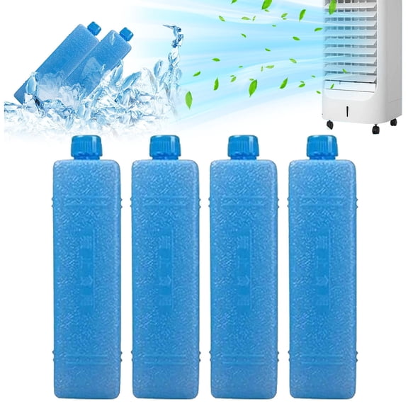 Small Ice Pack Pack Of 4 Ice Packs For Cool Bag Thin Ice Packs For Cool Home Conditioning Fan Ice Box Reusable Freezer Board For Travel On The Beach