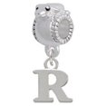 thumbnail image 1 of Small Initial - R - Frog Charm Bead, 1 of 1