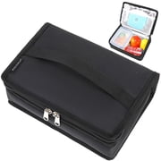 Small Snack Bags Mini Cooler lunch Bag Insulated Pouch for Adults Work Travel, Black