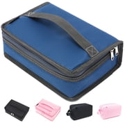 Fammart Lunch Box, Insulated Lunch Bag Mini Cooler with Handle for Women Men, Cyan