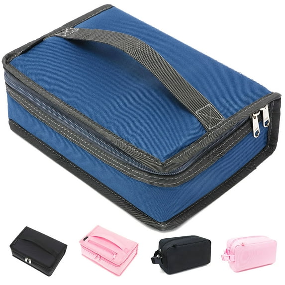 Fammart Lunch Box, Insulated Lunch Bag Mini Cooler with Handle for Women Men, Cyan