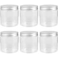 thumbnail image 1 of Small Jars,6Pcs 8.5oz Canning Jars with Regular Lids Mini Jars for Storing Jelly Jam Honey Dessert Spice Powders Lotions, 1 of 10