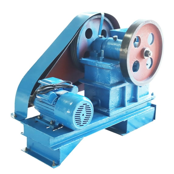 Small Jaw Crusher Laboratory Stone Mine Coal Block Building Crushed Brick Concrete Crushing 220V 2.2KW