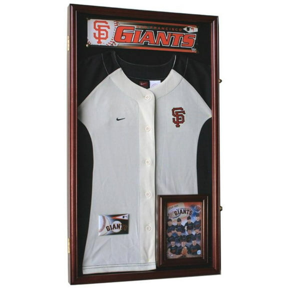 Small Jersey, T-shirt, or Uniform Frame Display Case Cabinet Shadowbox