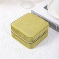 thumbnail image 1 of Small Jewelry Box Velvet Ring Earring Holder Plate High Quality Creative Desk Jewelry Storage Stand Jewellery Display Case B4 1PC, 1 of 6