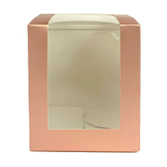 Small Juliet Rose Gold Gift Box - Candle Making Gift Box (Case of 48) FREE SHIPPING