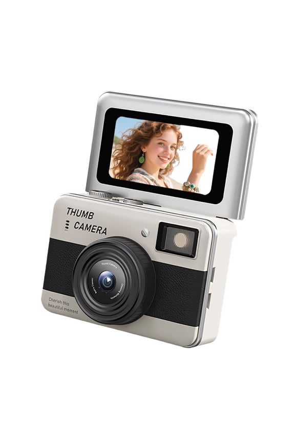 Small Keychain Digital Camera With 6800W Clear Photo And 1080P Video Recording For Travel And Daily Use