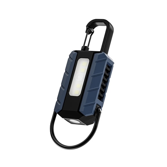 Small Keychain Flashlights Portable USB Rechargeable Work Light Inspection Flashlights for Night Work Easy to Use