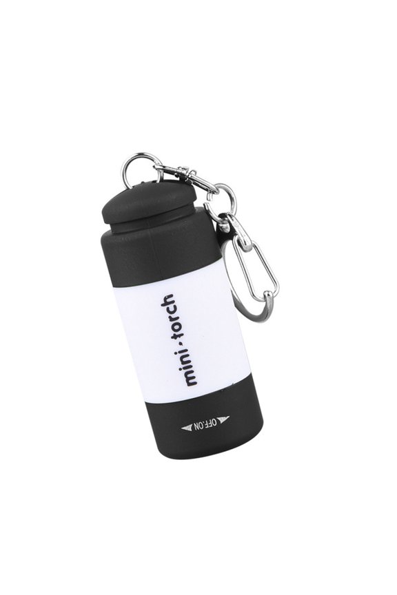 Small Keychains Pocket Torch Outdoor Hiking Pocket Lamp LED Flashlights Small Light USB Charging Keychains Flashlights