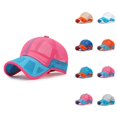 thumbnail image 1 of Small Kids Baseball Cap for Boys Girls Summer Breathable Quick Drying Mesh Sun Hat, 1 of 3