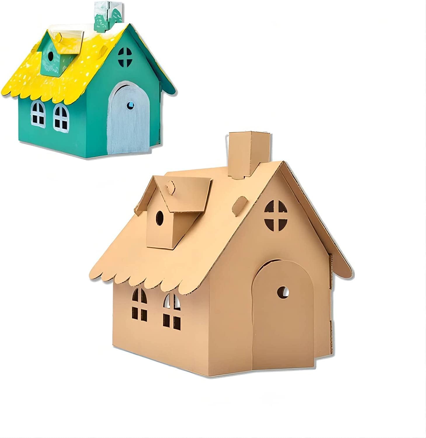 Cardboard playhouse to colour sales