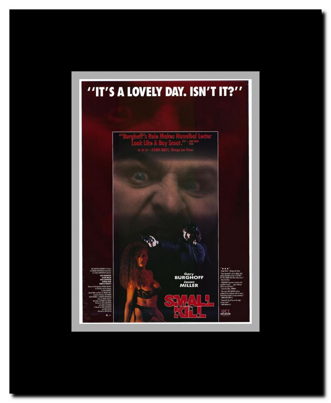 Small Kill Framed Movie Poster