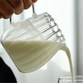 thumbnail image 1 of Small Kitchen Appliances Eco Friendly Multi Functional Elegant Shaped Glass Creamer Coffee Milk Creamer Pitcher/Serving Pitcher/ Pitcher/Milk Creamer Jug For Kitchen, 1 of 5