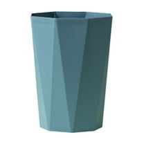 Small Kitchen Bathroom Trash Can, Plastic Wastebasket Trash Container, Bathroom Garbage Can, Waste Basket for Under Counter/Kitchen/Office/Bedroom/Bathroom