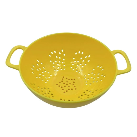 Small Kitchen Colander Set Efficient Mini Food Strainer With Handles For Fresh Produce And Pasta