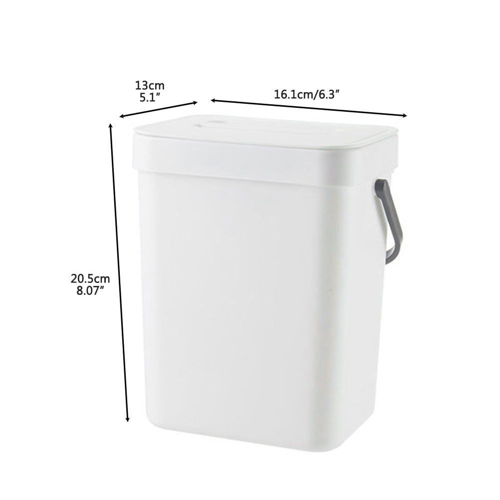 Small Kitchen Compost Bin Kitchen Waste Bin Household Countertop Container  Small Kitchen Compost Bin 3L Kitchen Waste Bin Household Countertop  Container With Lid For Rubbish 