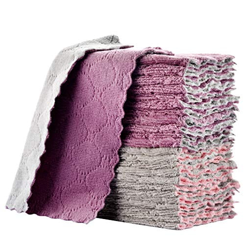 Small Kitchen Towels Dish Towels, 6 x 10 inch, Super Absorbent Multipurpose  Dish Cloths, for Furniture Rags, Kitchen Cloths, Tableware Quick-Drying