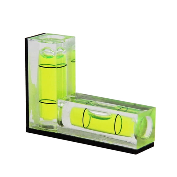 Small L Shaped Magnetic Spirits Levels Bubble Levels Horizontal Bubble Measuring Tool