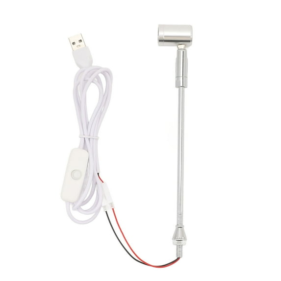 Small LED Cabinet Spotlight, 180 Rotation, USB Plug,In, Long Lifespan, Perfect For Art Jewelry