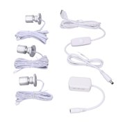 Small LED Showcase Lights, 5V USB Powered Dimmable Spotlight Kit For Jewelry Displays