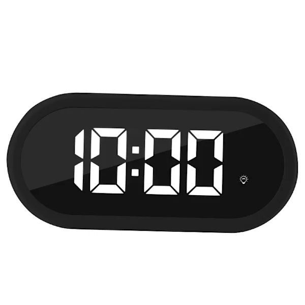 Small LED alarm clock with snooze, easy to set, full range - Walmart.com
