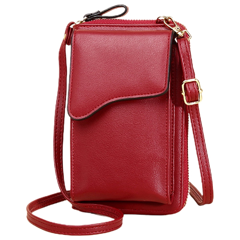 Vans Womens Brown Crossbody Handbag Faux Leather Lightweight Versatile Purse  Bag | eBay