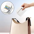 thumbnail image 1 of Small Leather Wallet for Women, Credit Card Wallet Coin change case, Bifold Mini Purse Ladies Credit Card Holder Pouch (White), 1 of 7