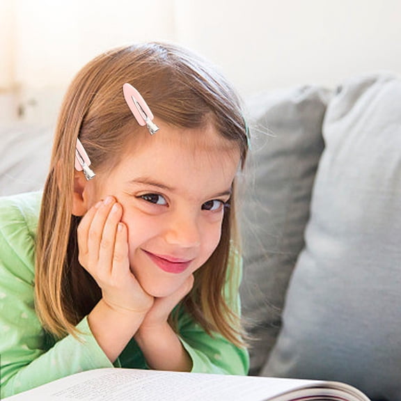 Small Leaves Hair Clip - Net Red Liu Seaside Style Girl Clip for Effortless Hair and Makeup Styling 5PCS