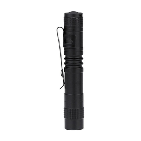 Small Led Flashlight Alloy Pen Clip Light for Emergency Source with Different Color Pens