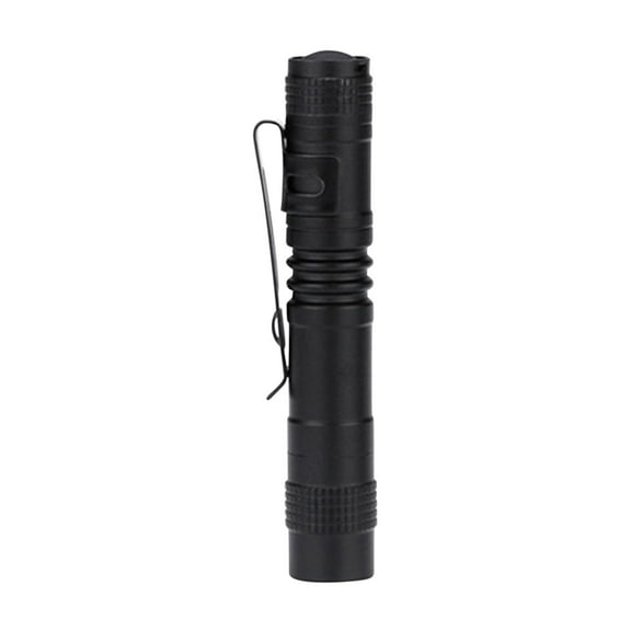 Small Led Flashlight Alloy Pen Clip Light for Emergency Source with Different Color Pens