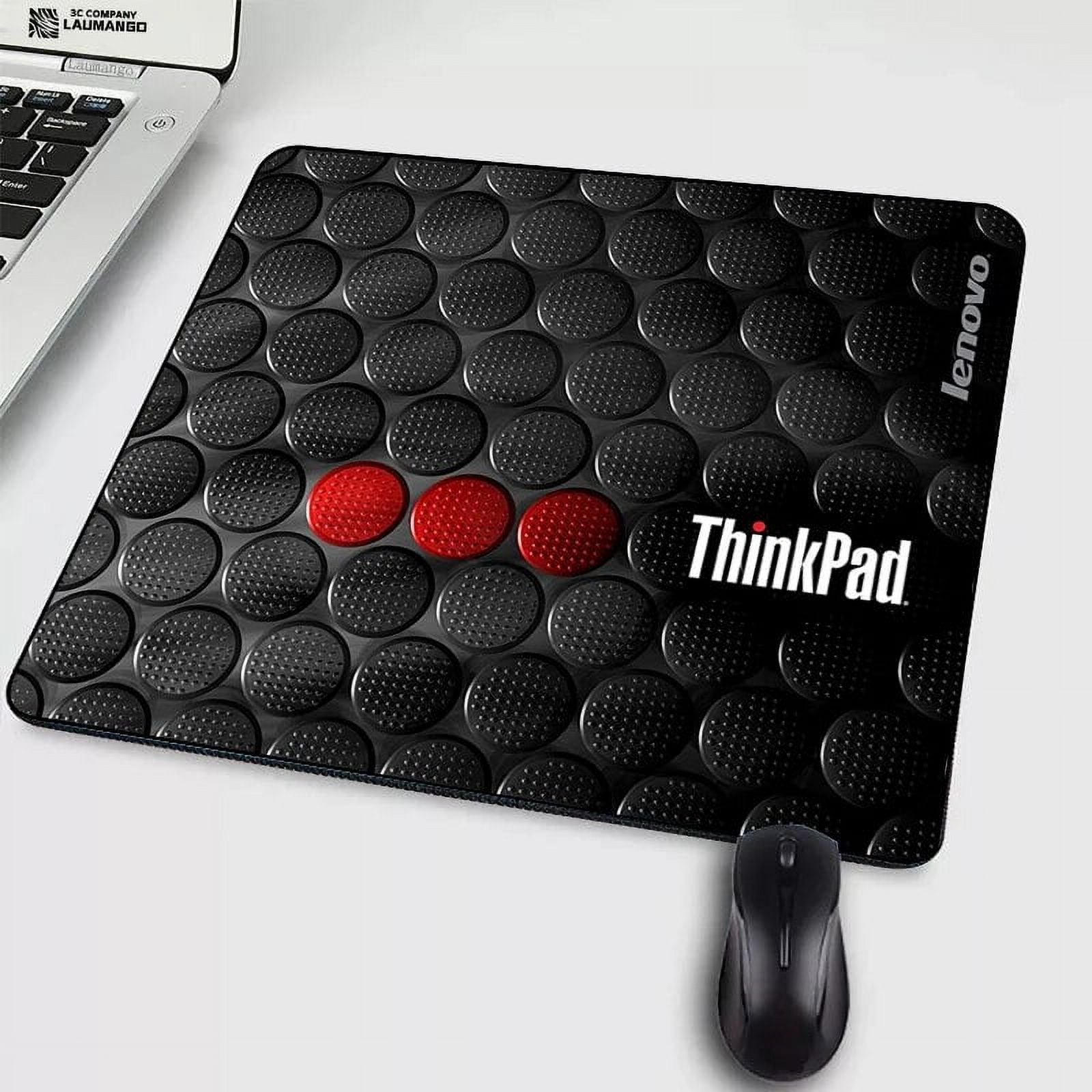 Small Lenovo Mouse Pad Black ThinkPad Kawaii Gaming Accessories ...