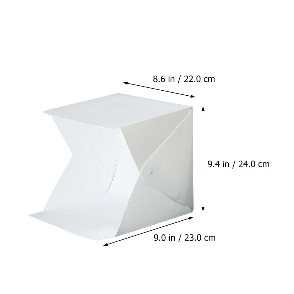 Small Light Box 1 Set Portable Folding Photo Studio Box LED Light