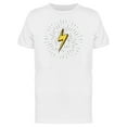 thumbnail image 1 of Small Lightning Bolt Cartoon T-Shirt Men -Image by Shutterstock, Male Large, 1 of 2