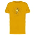 thumbnail image 1 of Small Lightning Bolt Cartoon Tee Men's -Image by Shutterstock, 1 of 1