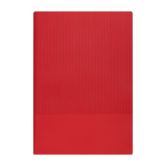 Small Lined Journal Notebook, A5 Journaling Notebook, College Ruled Note Book – 5.7X8.5 Inch, Hardcover Daily Journaling, Executive Notebooks for Writing, Office, Business(Red)