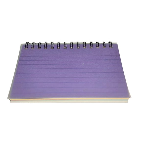 Small Lined Writing Pad Multicolors Notebooks Plastic Cover Notepads Perfect For Organizing Study Work Writing Note