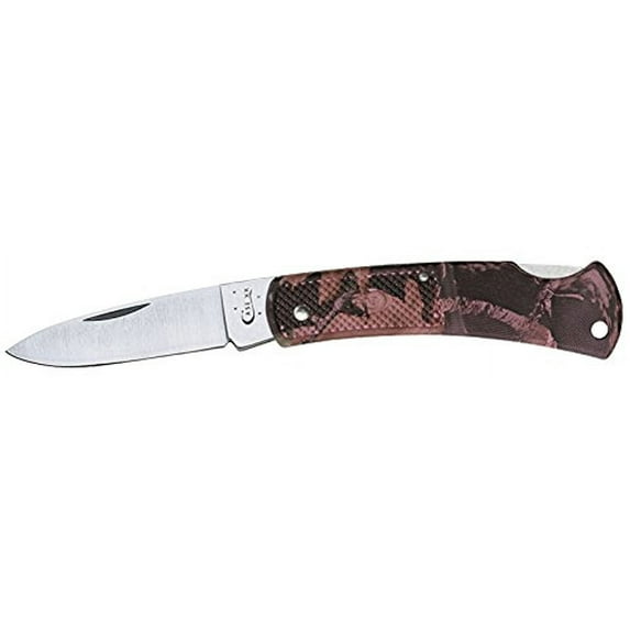 Small Lockback Pink Camo