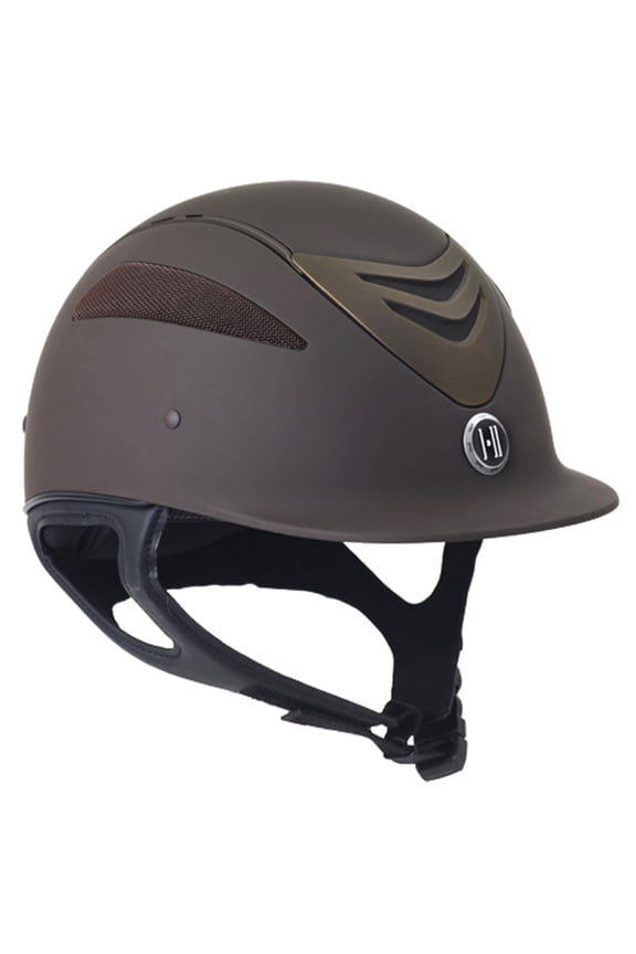 Small Long Oval One K Defender Riding Adjustable Comfort Helmet Brown Matte