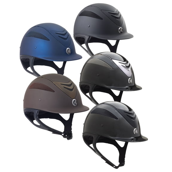 Small Long Oval One K Defender Riding Adjustable Comfort Helmet Navy Matte