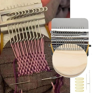 Small Loom Speedweve Type Weave Tool, Darning Loom Quickly Mini Mending Convenient Darning Loom for Jeans Socks Clothes Stitching DIY Arts