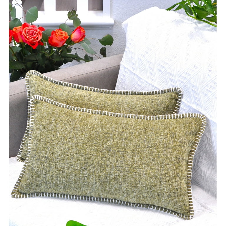 https://i5.walmartimages.com/seo/Small-Lumbar-Textured-Chenille-Pillow-Covers-12-x-20-inch-Olive-Green-Set-2-Stitched-Edge-Velvet-Soft-Cushion-Modern-Farmhouse-Cases_1033c9eb-fef0-4a2a-9fd4-b6691ed1831d.880d78904cb5320f4dbe3c9678a17a47.jpeg?odnHeight=768&odnWidth=768&odnBg=FFFFFF