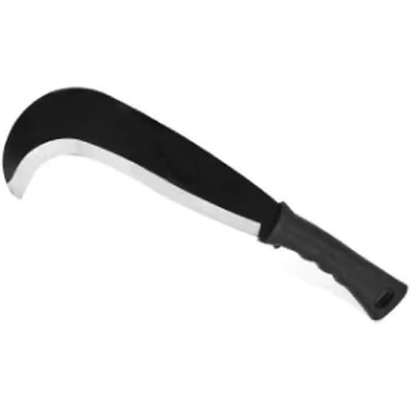 Small Machete Sickle Tool, 13.5-Inch Garden Knife with Curved Blade for Weeding, Vine Cutting, Pruning and Farm Use