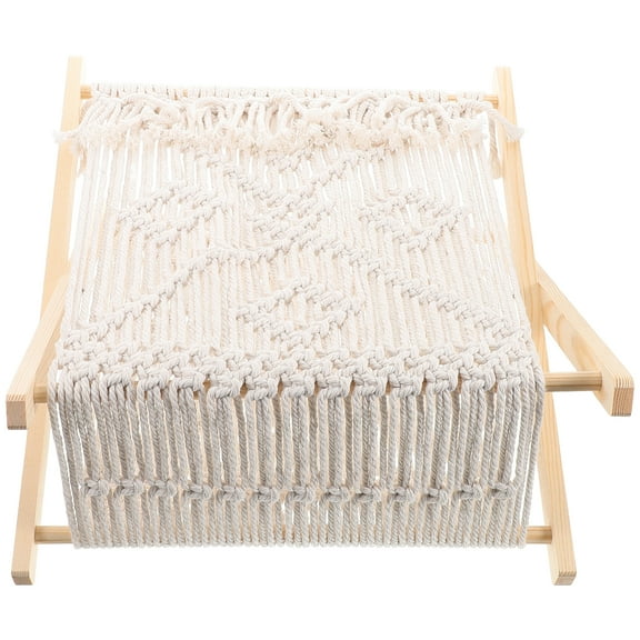 GOOHOCHY Cotton Rope Woven Magazine Rack for Home Beige Storage basket 7.5x11.5 Inches Multifunctional Desk Organizer