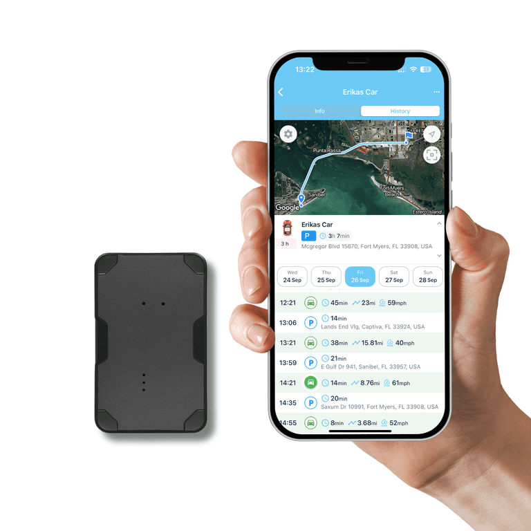 GPSNvision Magnetic GPS Tracker for Cars, Trucks, Real-Time